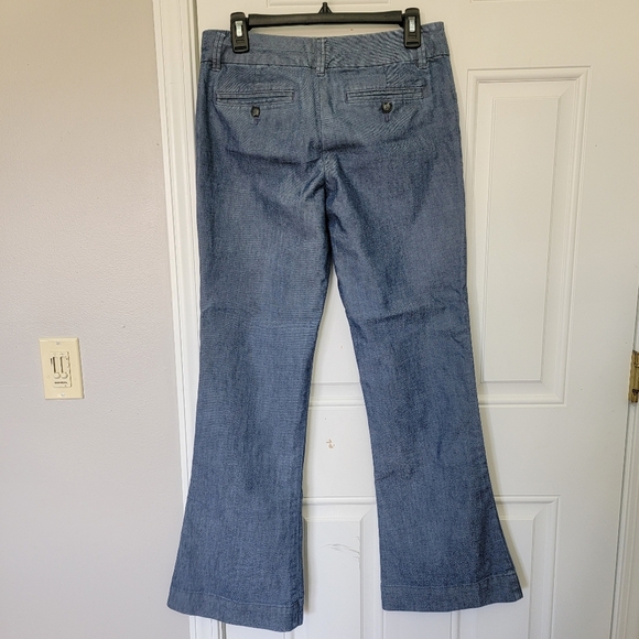 The Limited Denim 312 Flare Denim Jeans Mid Rise Pockets Med Wash Size 10 - Picture 4 of 12